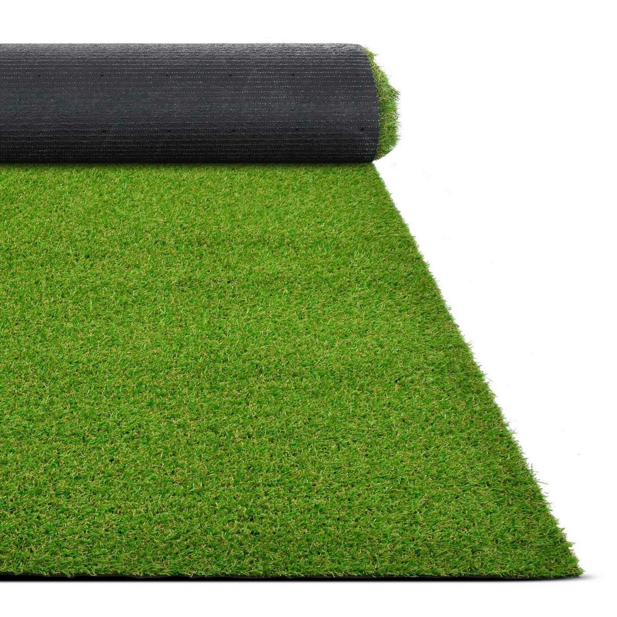 RASENTEPPICH - Grün, Basics, Kunststoff (100/250cm) - Floordirekt