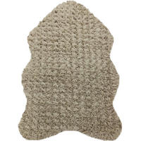 KUNSTFELL 60/90 cm  - Taupe, MODERN, Leder/Textil (60/90cm) - Boxxx