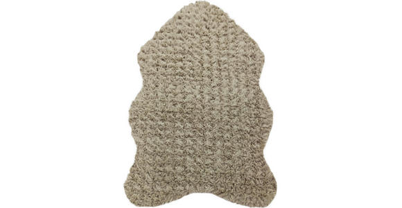 KUNSTFELL 60/90 cm  - Taupe, MODERN, Leder/Textil (60/90cm) - Boxxx