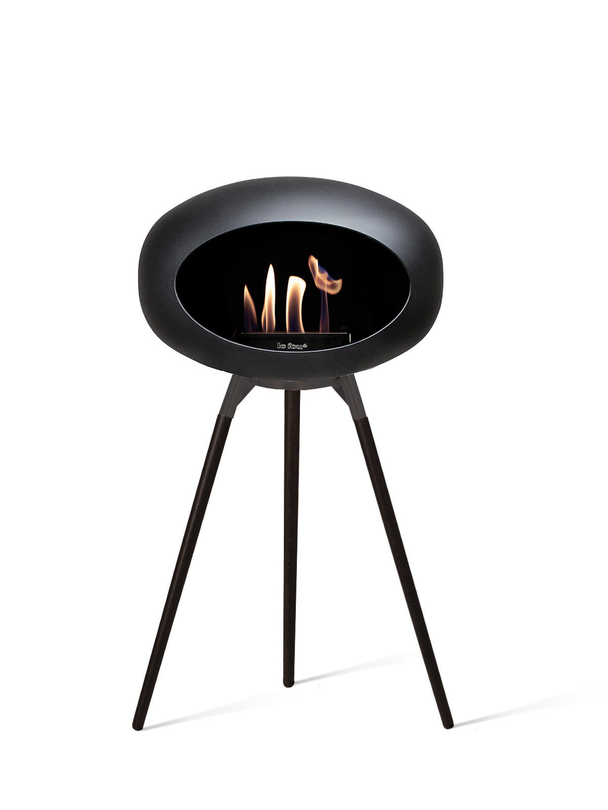 LE FEU DOME KAMIN NA ETANOL - crna, Basics, metal (59/68/106cm)