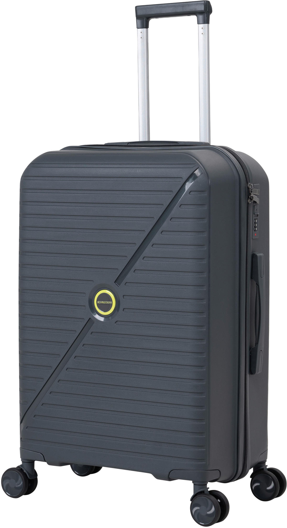 REISEKOFFER Dunkelgrau  - Dunkelgrau, Design, Textil (44/66/27cm) - Schneiders