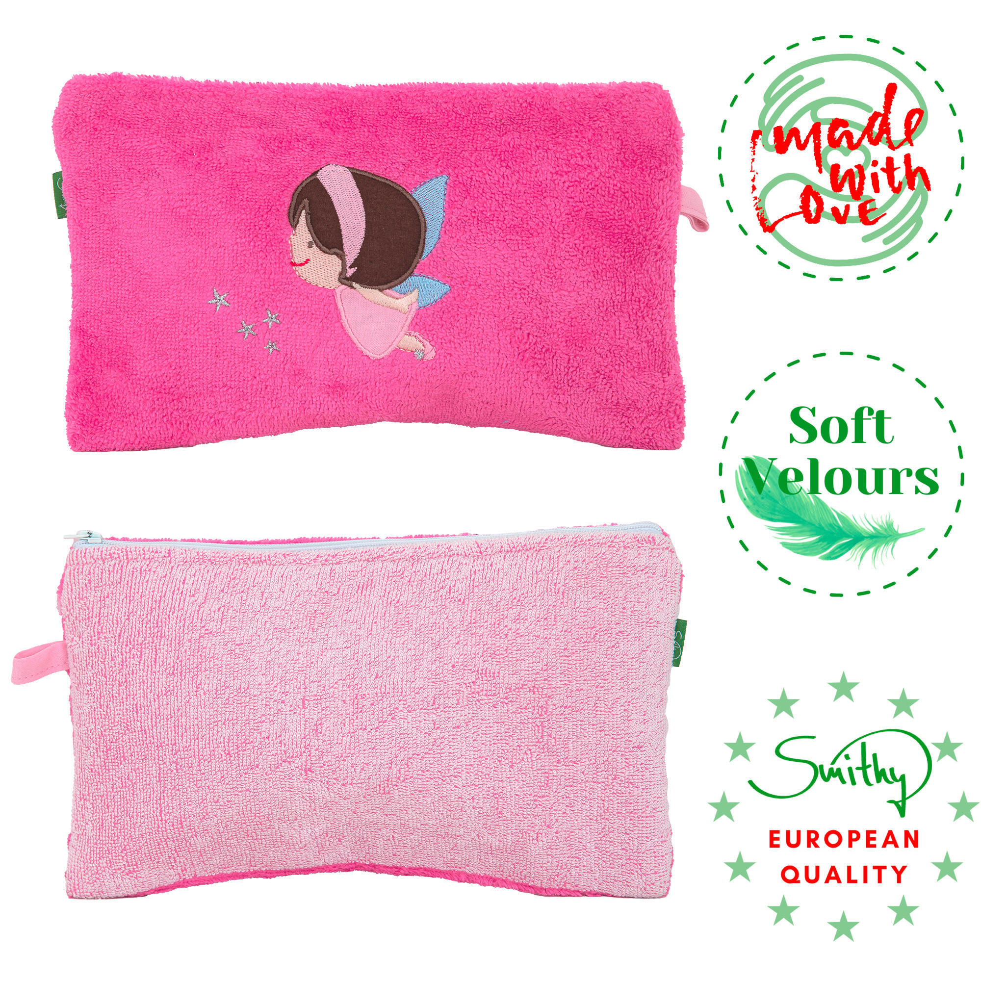 KULTURBEUTEL - Pink, Basics, Textil (25/15cm)