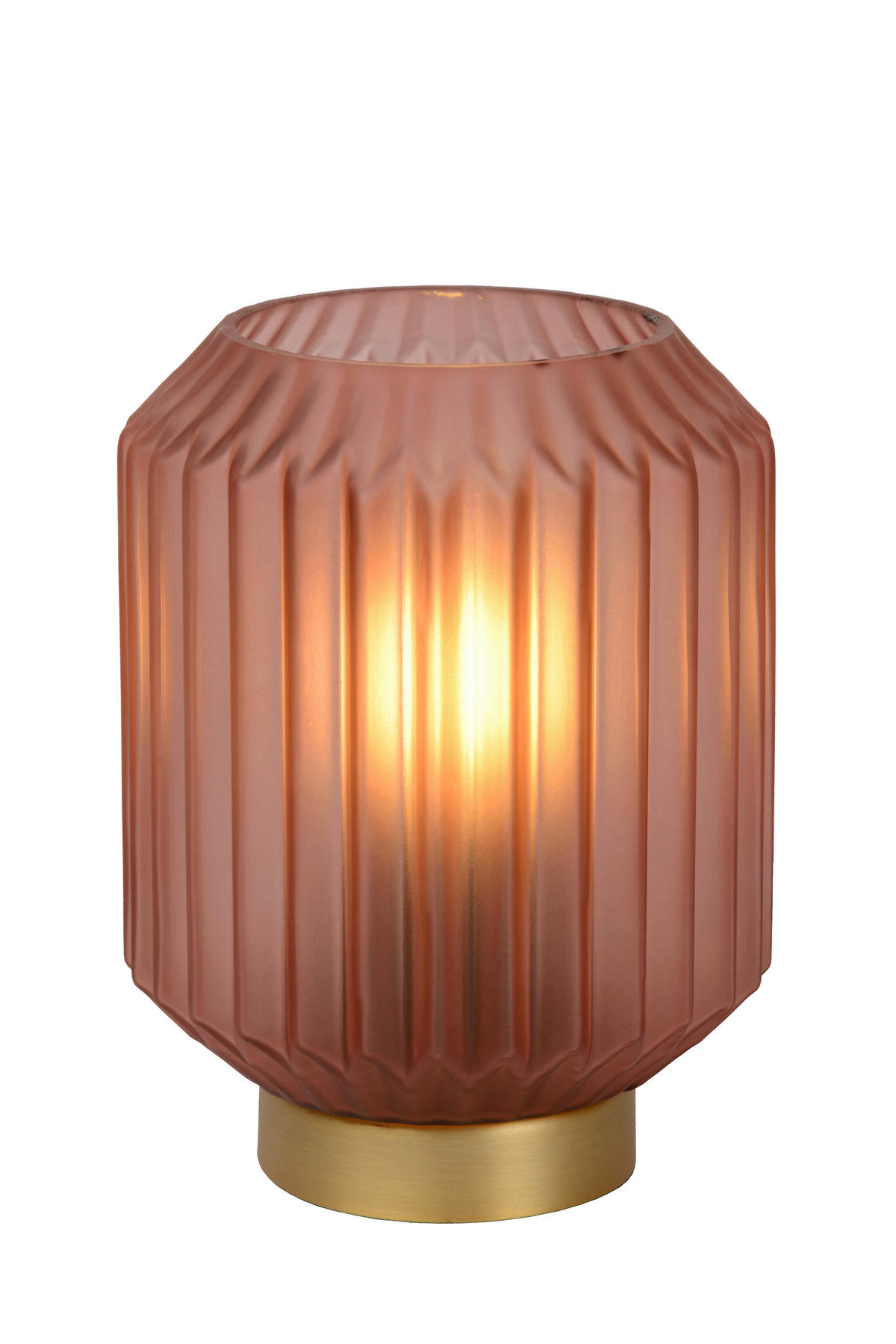 NAMIZNA LED-SVETILKA  SUENO   13/13/17 cm          - pink/barve medenine, Basics, kovina/steklo (13/13/17cm)