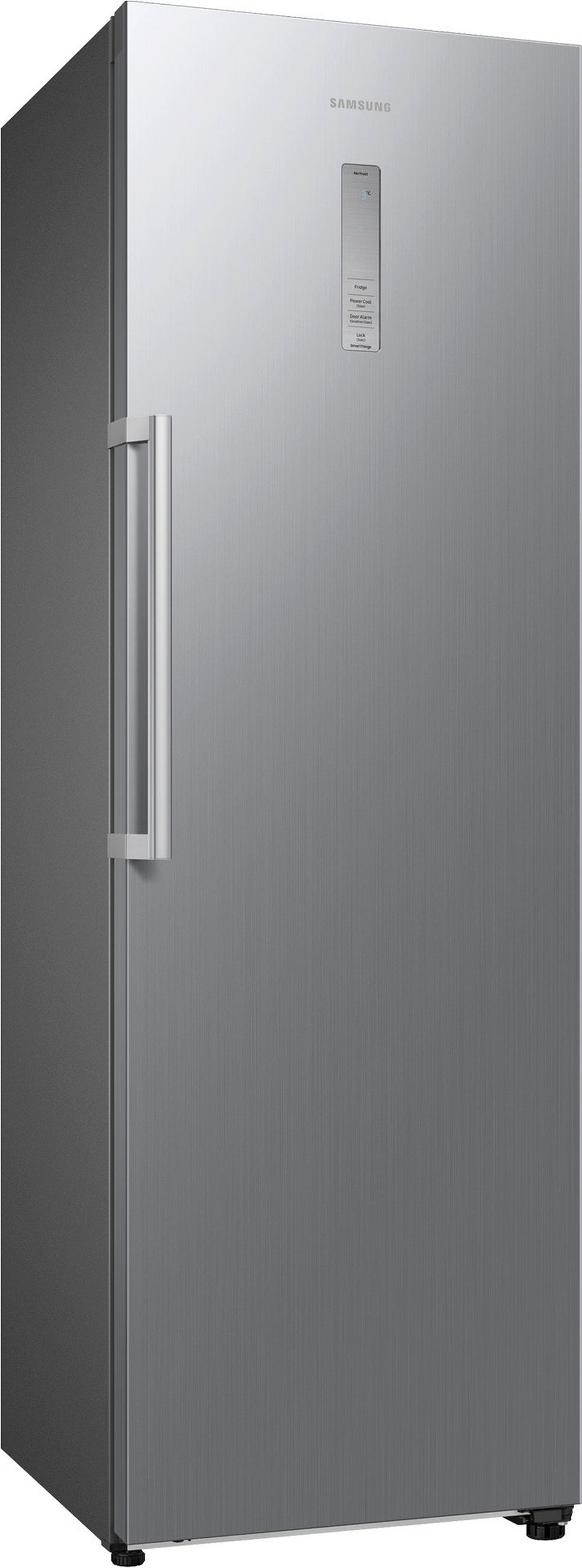 KÜHLSCHRANK 59,5/186/64,4 cm RR39C7BH6S9/EG  - Edelstahlfarben, Basics, Glas/Kunststoff (59,5/186/64,4cm) - Samsung