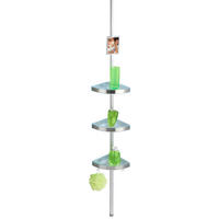 DUSCHREGAL - Alufarben, Basics, Metall (27,5/70-260/20cm) - Wenko