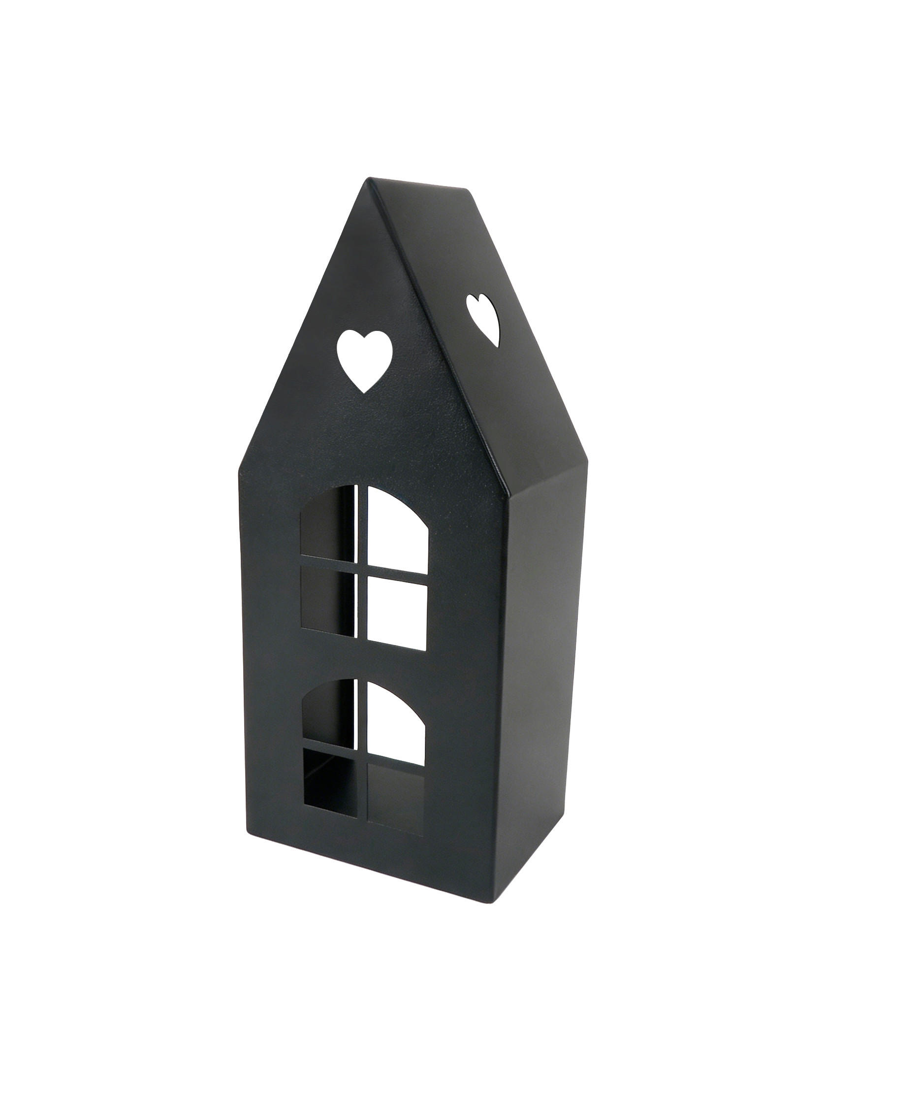 DEKOHAUS - Schwarz, LIFESTYLE, Metall (12/28/8,5cm) - X-Mas