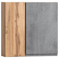 HÄNGESCHRANK 65/64/20 cm  - Eiche Wotan/Hellgrau, MODERN, Holzwerkstoff (65/64/20cm) - Held
