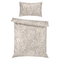 BETTWÄSCHESET Alessia 160/210 cm  50 cm/70 cm  - Taupe, Basics, Textil (160/210cm) - Ambiente