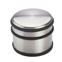 STOPER ZA VRATA srebrna  metal  - srebrna, Osnovno, metal (9.5/9.5/7.5cm)