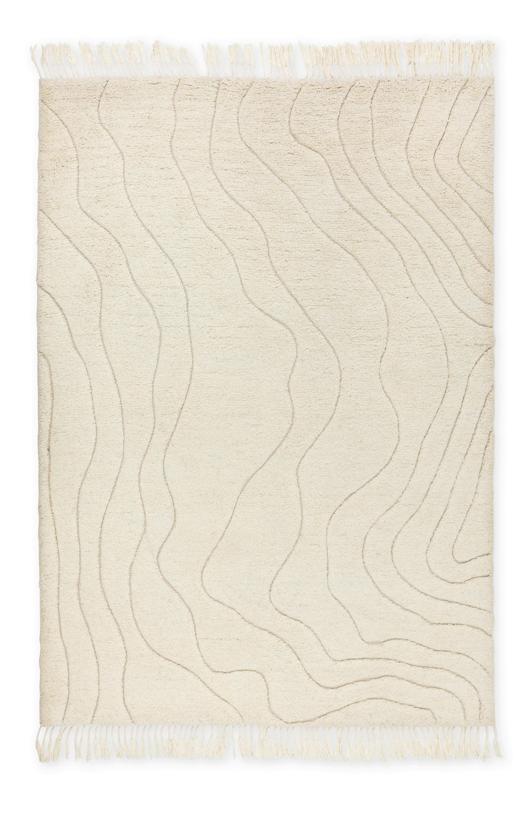 WEBTEPPICH 160/230 cm Liora Creme rechteckig  - Creme, Basics, Textil (160/230cm) - Schöner Wohnen