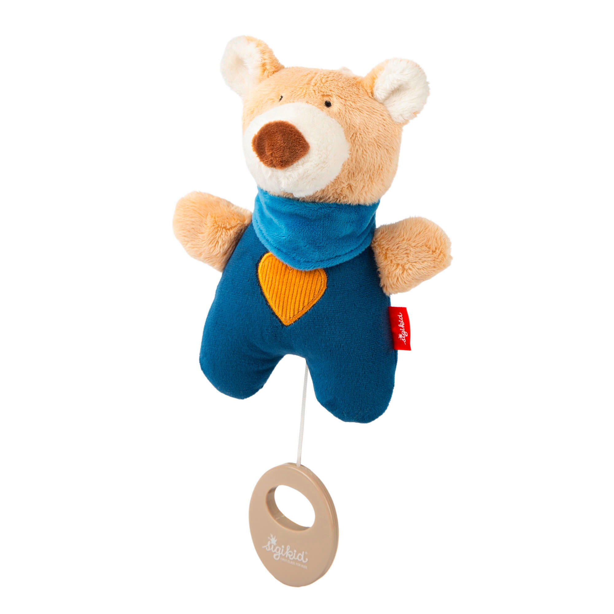 SPIELUHR 11/17/9 cm - Blau, Basics, Textil (11/17/9cm) - Sigikid