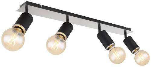 STRAHLER 80/10/18 cm   - Schwarz, Basics, Holz/Metall (80/10/18cm) - Globo