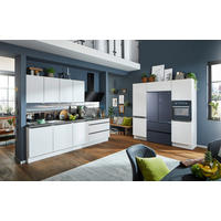 EINBAUKÜCHE   - Grau, Design, Holzwerkstoff - Celina