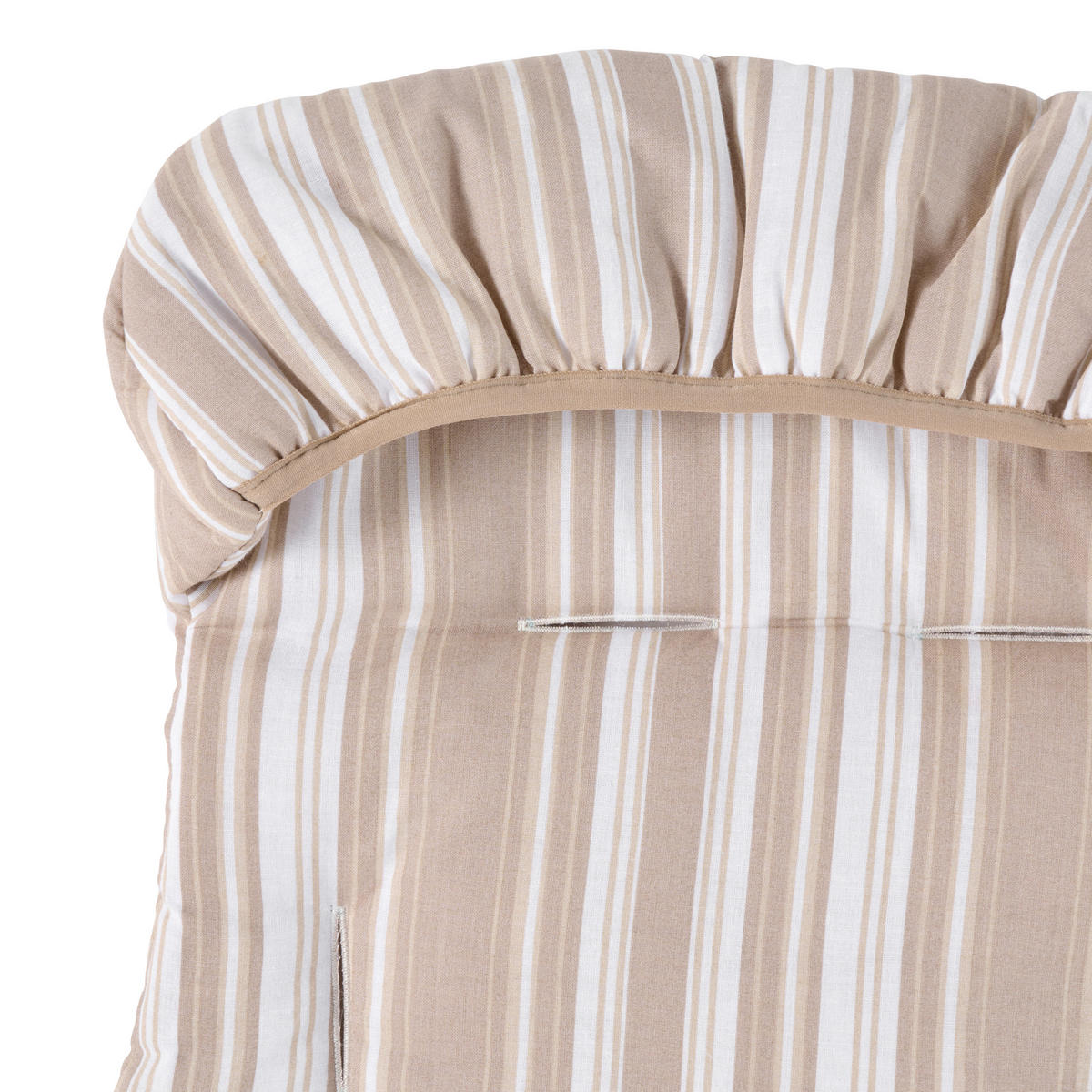 HOCHSTUHLEINLAGE BRUNCH  - Beige, Basics, Textil (42/52cm) - Jimmylee