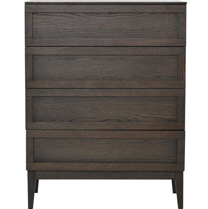 BYRÅ 80/105/42 cm  - mörkbrun, Design, trämaterial/trä (80/105/42cm) - Best Price