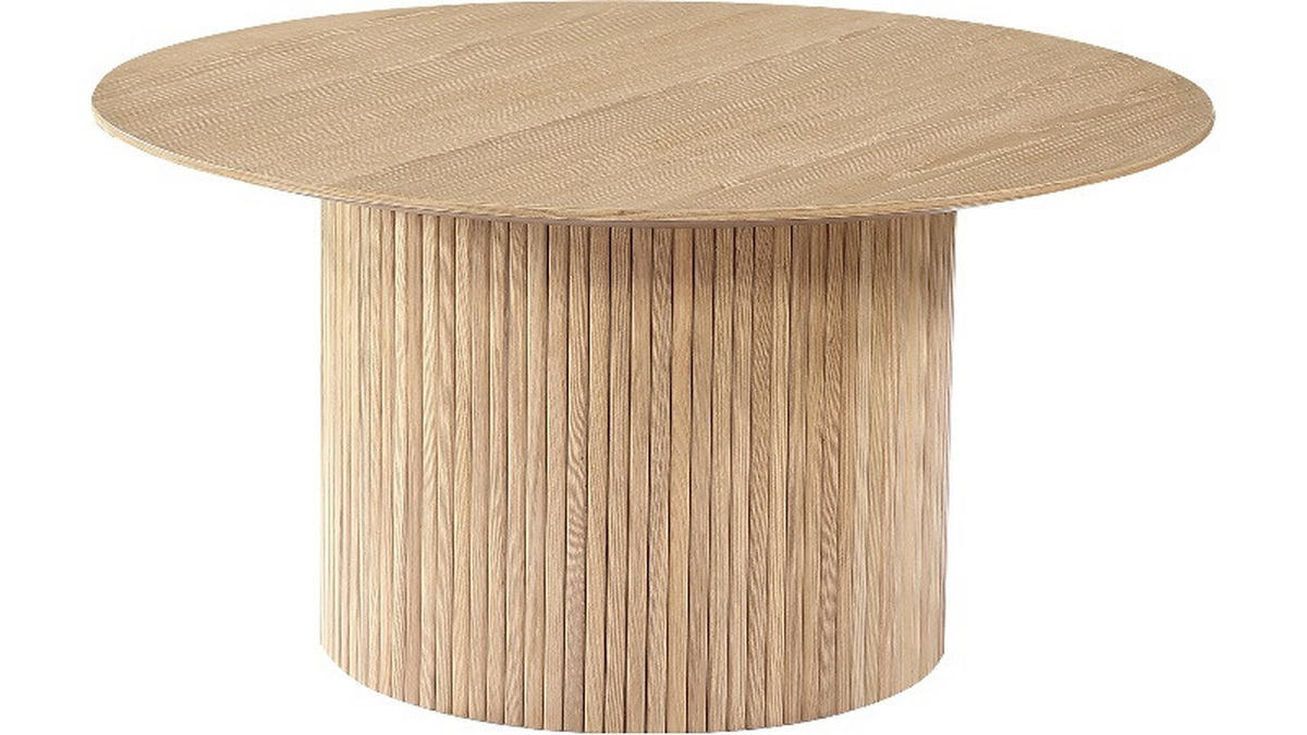 SOFFBORD i trä 90/90/45 cm  - ek Bianco, Design, trä (90/90/45cm) - Niels Andersson