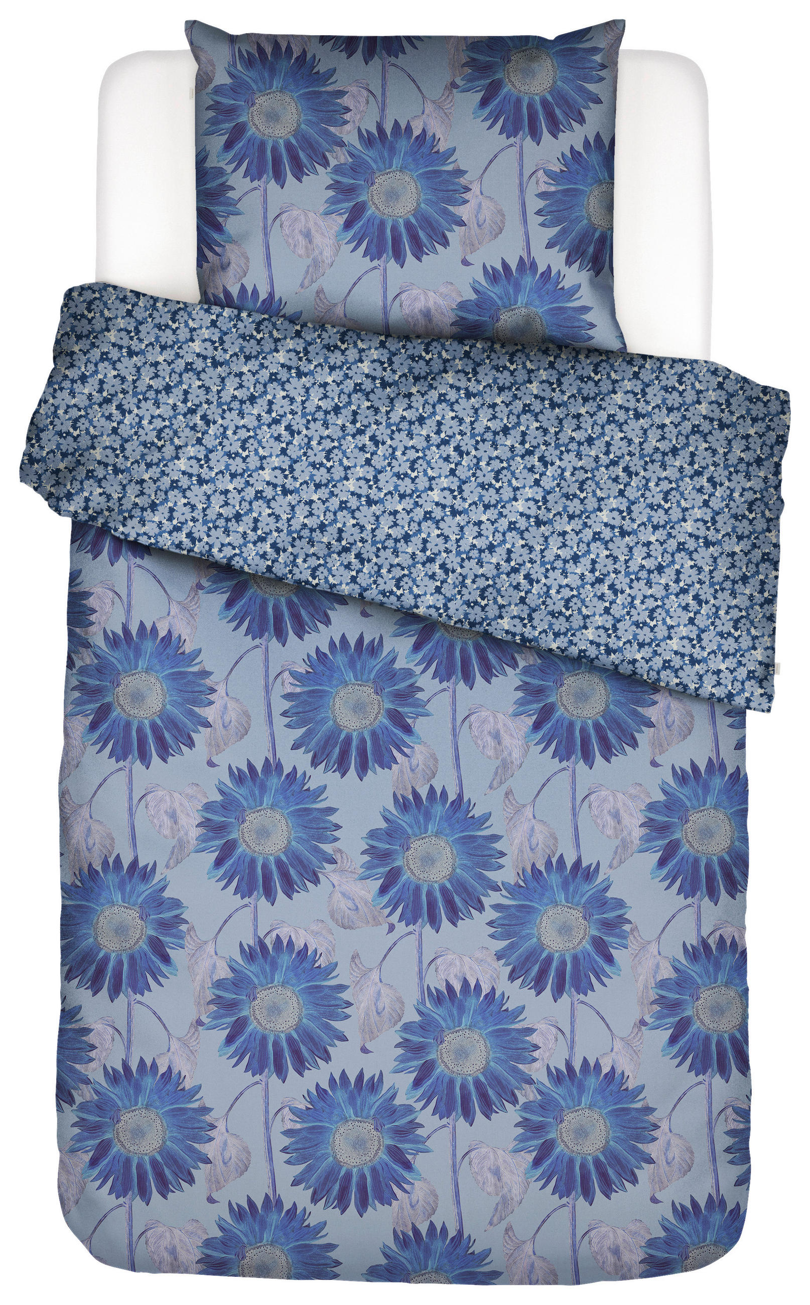 ÁGYNEMŰHUZAT-GARNITÚRA 140/200 cm  - világoskék, Basics, textil (140/200cm) - Essenza