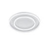 LED-DECKENLEUCHTE 59,5/7,5 cm   - Weiß, Design, Metall (59,5/7,5cm) - Helestra