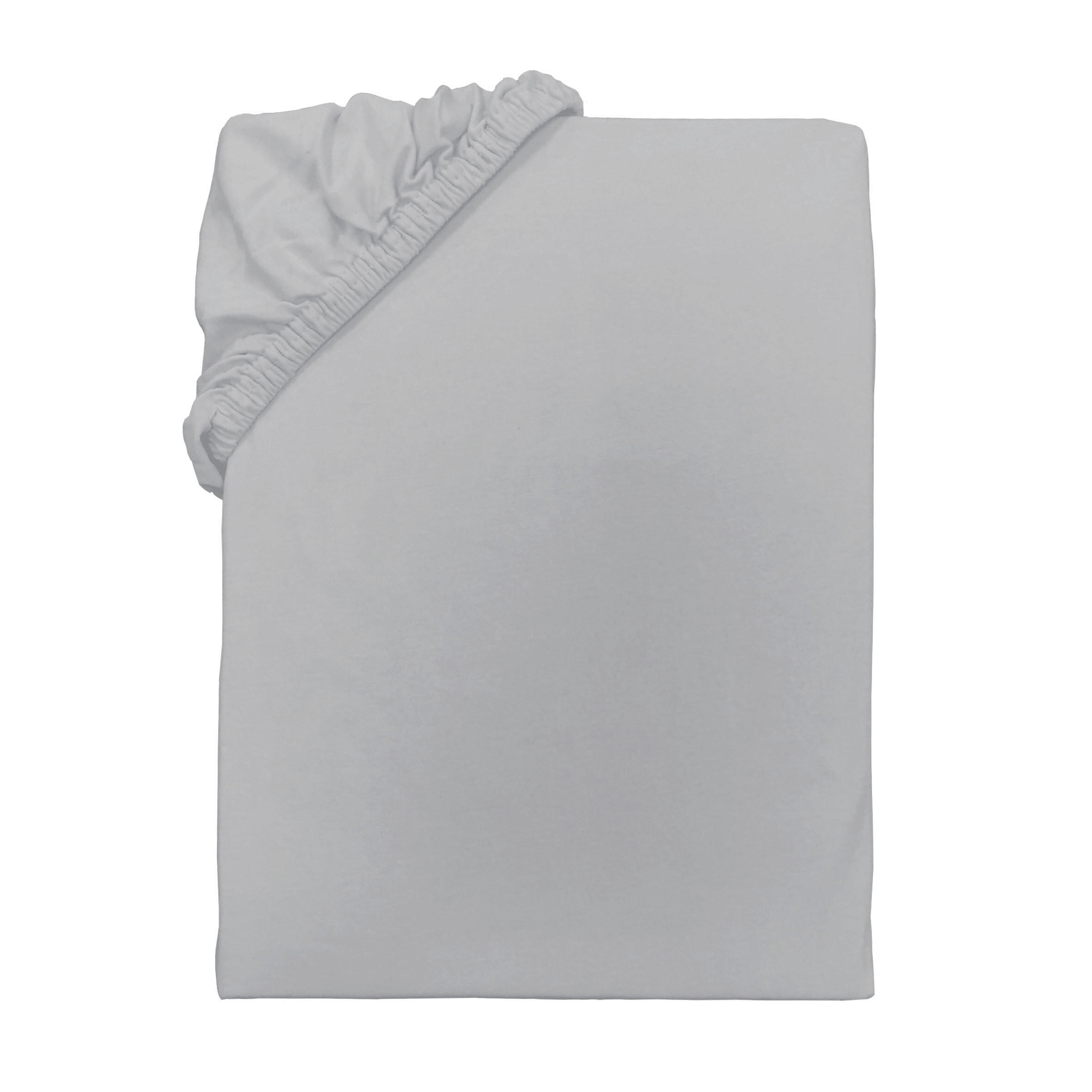 SPANNBETTTUCH 180-200/200 cm  - Hellgrau, Basics, Textil (180-200/200cm) - Tom Tailor