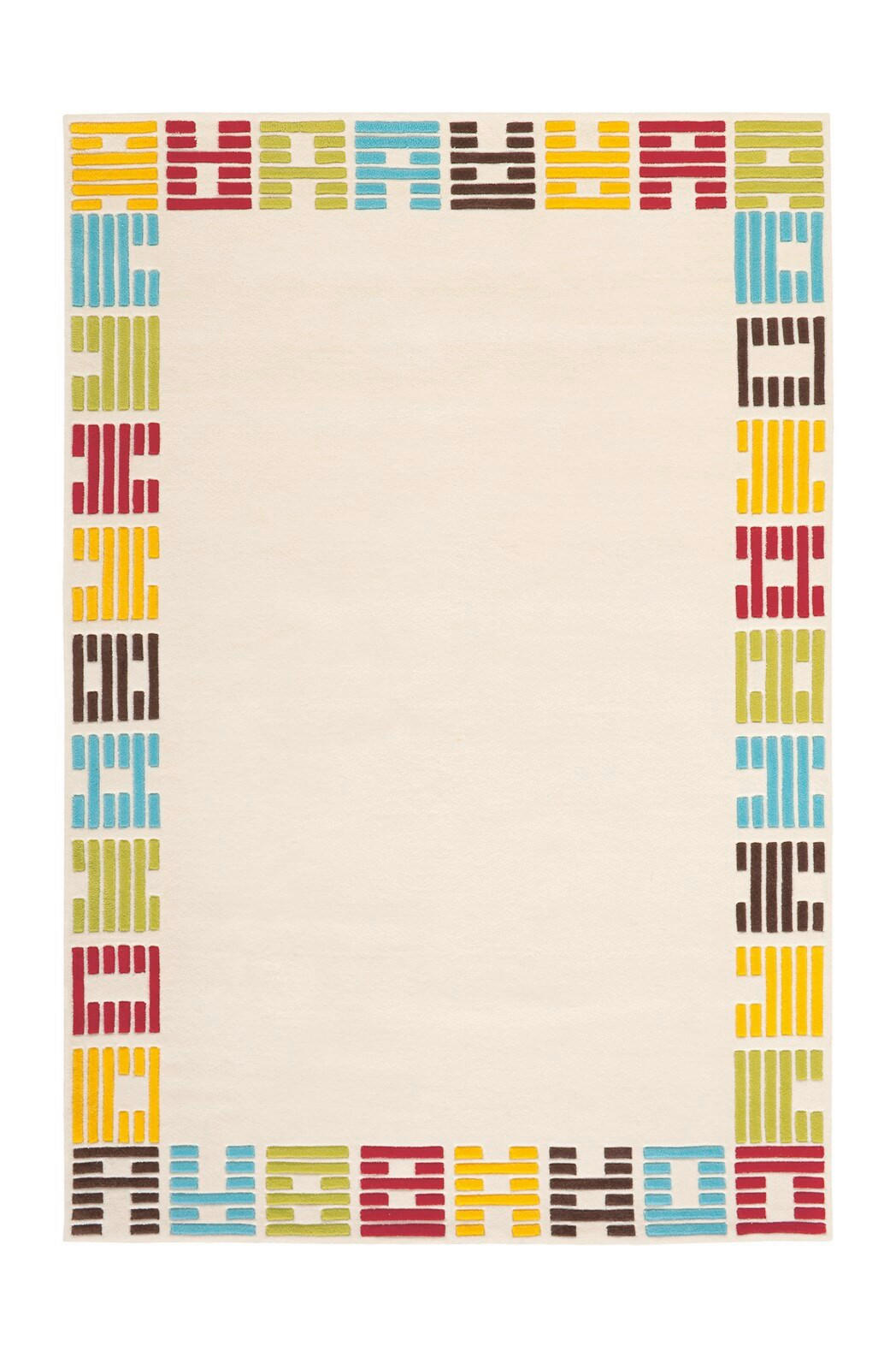WEBTEPPICH  Wohnzimmer 170/240 cm Creme rechteckig  - Creme, Basics, Textil (170/240cm) - Kayoom
