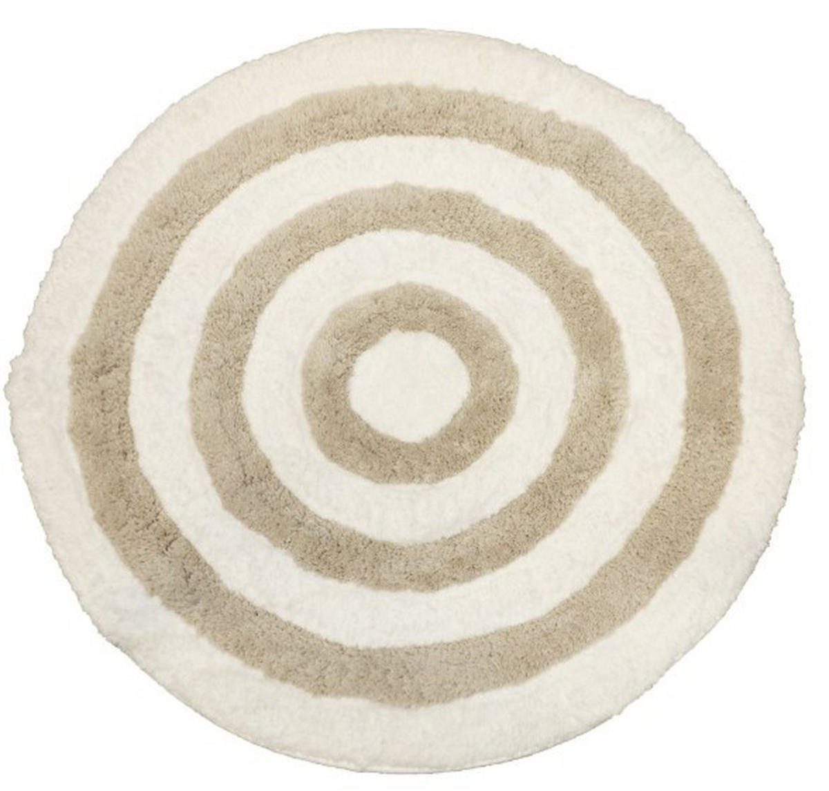 BADRUMSMATTA vit, beige 70 cm  - vit/beige, Klassisk, textil (70cm)