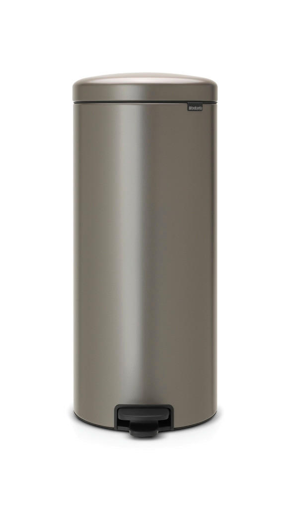 ABFALLEIMER NEW ICON 30 L  - Platinfarben, Basics, Kunststoff/Metall (29.3/67.9/38cm) - Brabantia