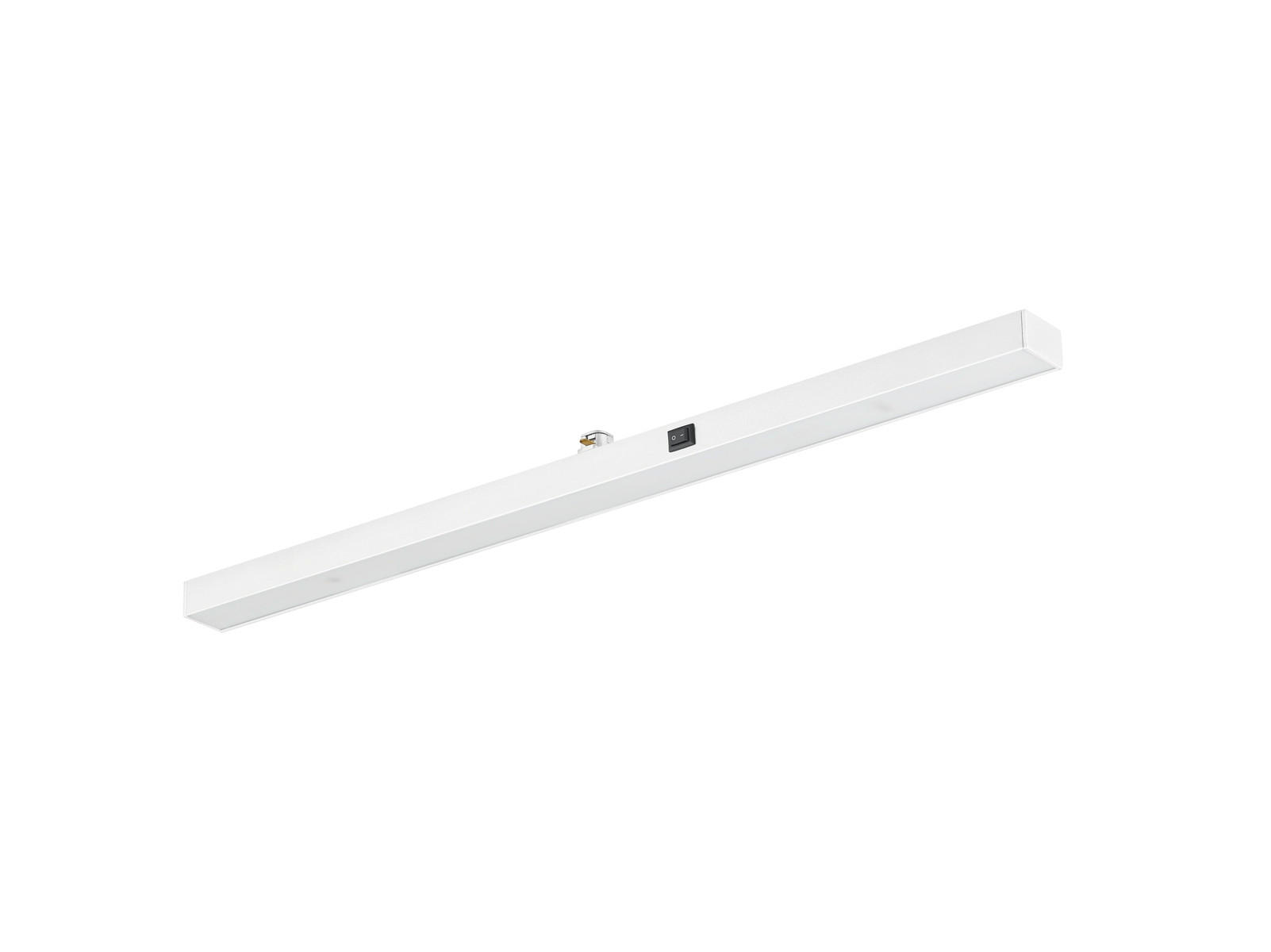 SCHIENENSYSTEM-STABLEUCHTE DUOLINE TRACK-SYSTEM 50/2,5/3 cm - Weiß, Basics, Kunststoff (50/2,5/3cm) - Trio Leuchten