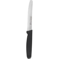 BRÖTCHENMESSER FineCut 22 cm  - Silberfarben/Schwarz, KONVENTIONELL, Kunststoff/Metall (22cm) - Justinus