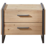 NACHTKÄSTCHEN 57/45/41 cm  in Eiche Artisan  - Eichefarben/Eiche Artisan, Design, Holzwerkstoff/Kunststoff (57/45/41cm) - Hom`in