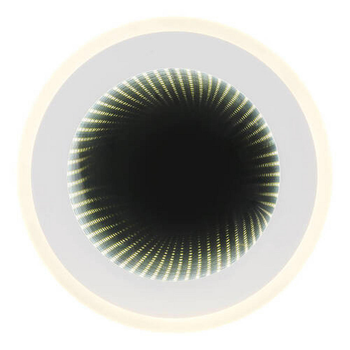 STROPNA LED-SVETILKA   //4000 K/230 V/ - bela/opal, Design, kovina/umetna masa (22,5/4cm) - Globo