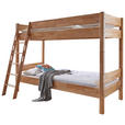 ETAGENBETT 90/200 cm Buchefarben  - Buchefarben, KONVENTIONELL, Holz (90/200cm) - Carryhome