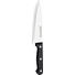 KOCHMESSER 27 cm - Silberfarben/Schwarz, KONVENTIONELL, Kunststoff/Metall (27cm) - Justinus KOCHMESSER 27 cm - Silberfarben/Schwarz, KONVENTIONELL, Kunststoff/Metall (27cm) - Justinus