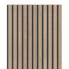 WANDPANEEL Walnussfarben  - Walnussfarben, Design, Holzwerkstoff/Kunststoff (41/41/2,1cm) - Livetastic