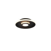 BADEZIMMER-DECKENLEUCHTE  30/6,8 cm    - Schwarz, Trend, Metall (30/6,8cm)