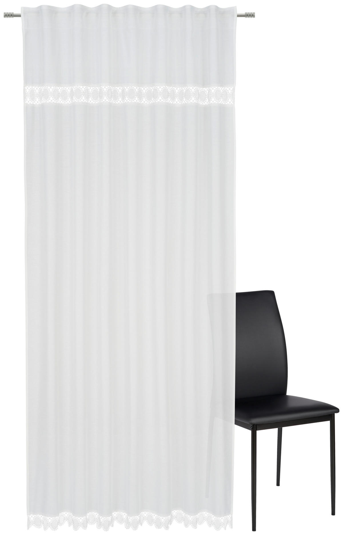 KOMBIVORHANG halbtransparent  - Naturfarben, KONVENTIONELL, Textil (140/245cm) - Esposa