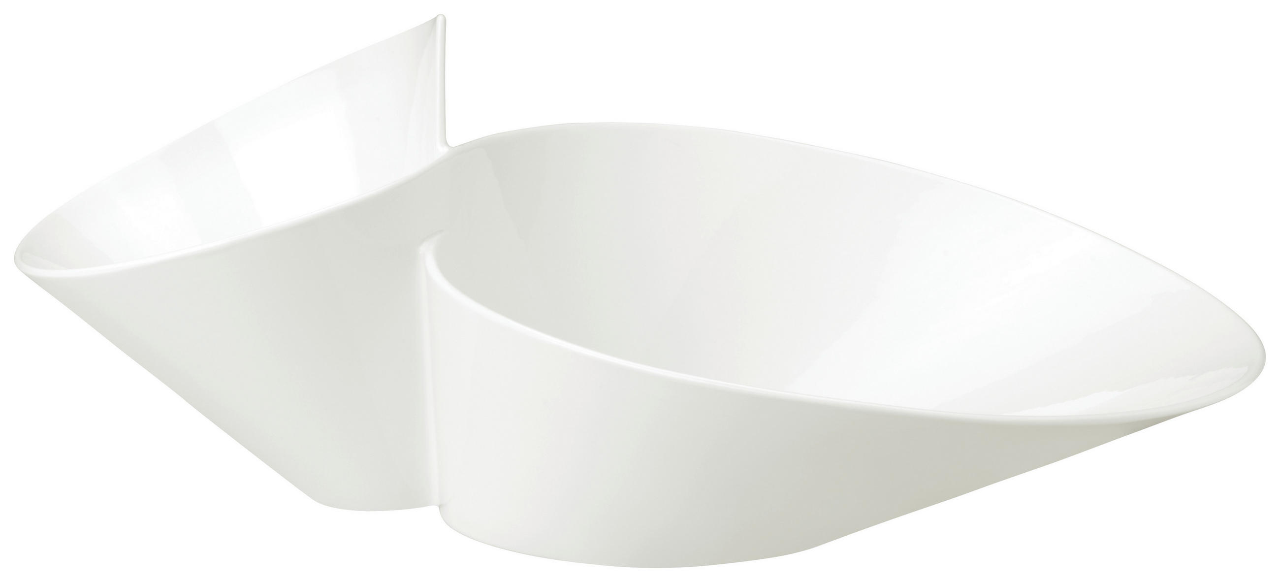 SCHALE Keramik Fine China - Weiß, Basics, Keramik (27/49cm) - Villeroy & Boch