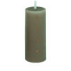 KERZE - Salbeigrün, KONVENTIONELL (4,6/12,0cm)