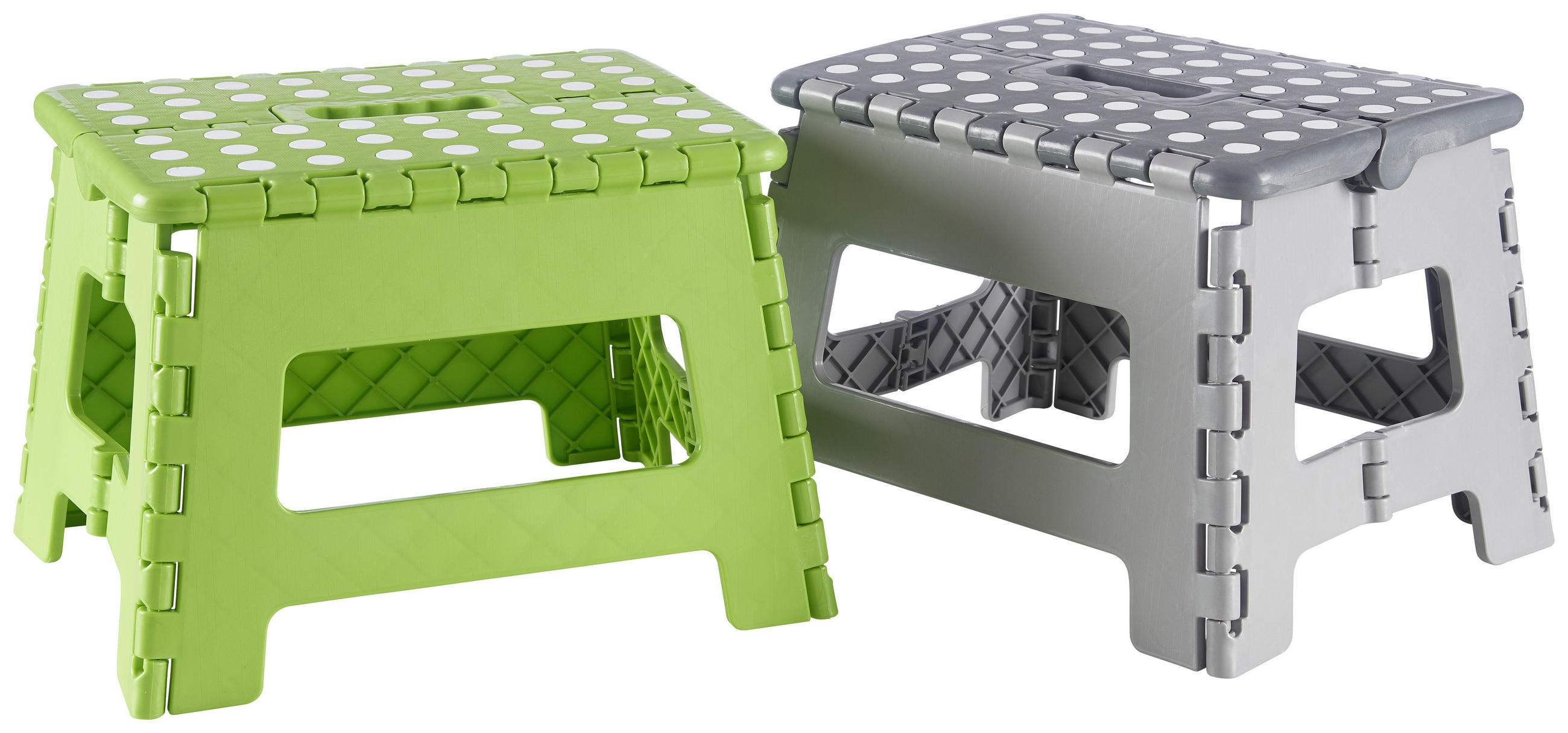 STOLICA STEPENIK - siva, Osnovno, plastika (29/22/22cm) - Homeware