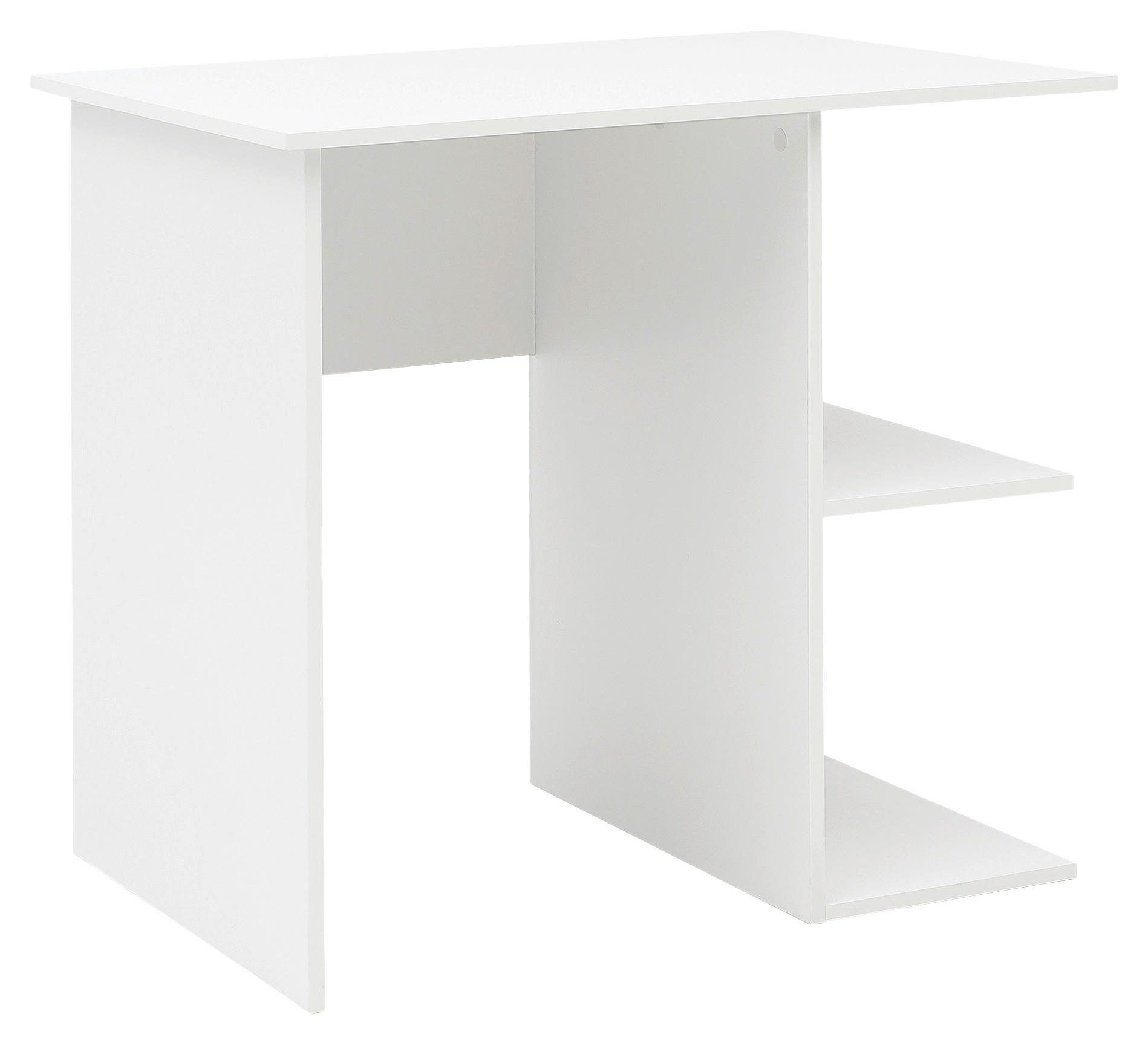 ÍRÓASZTAL  - fehér, Konventionell, faalapú anyag (82/60/76cm) - MID.YOU