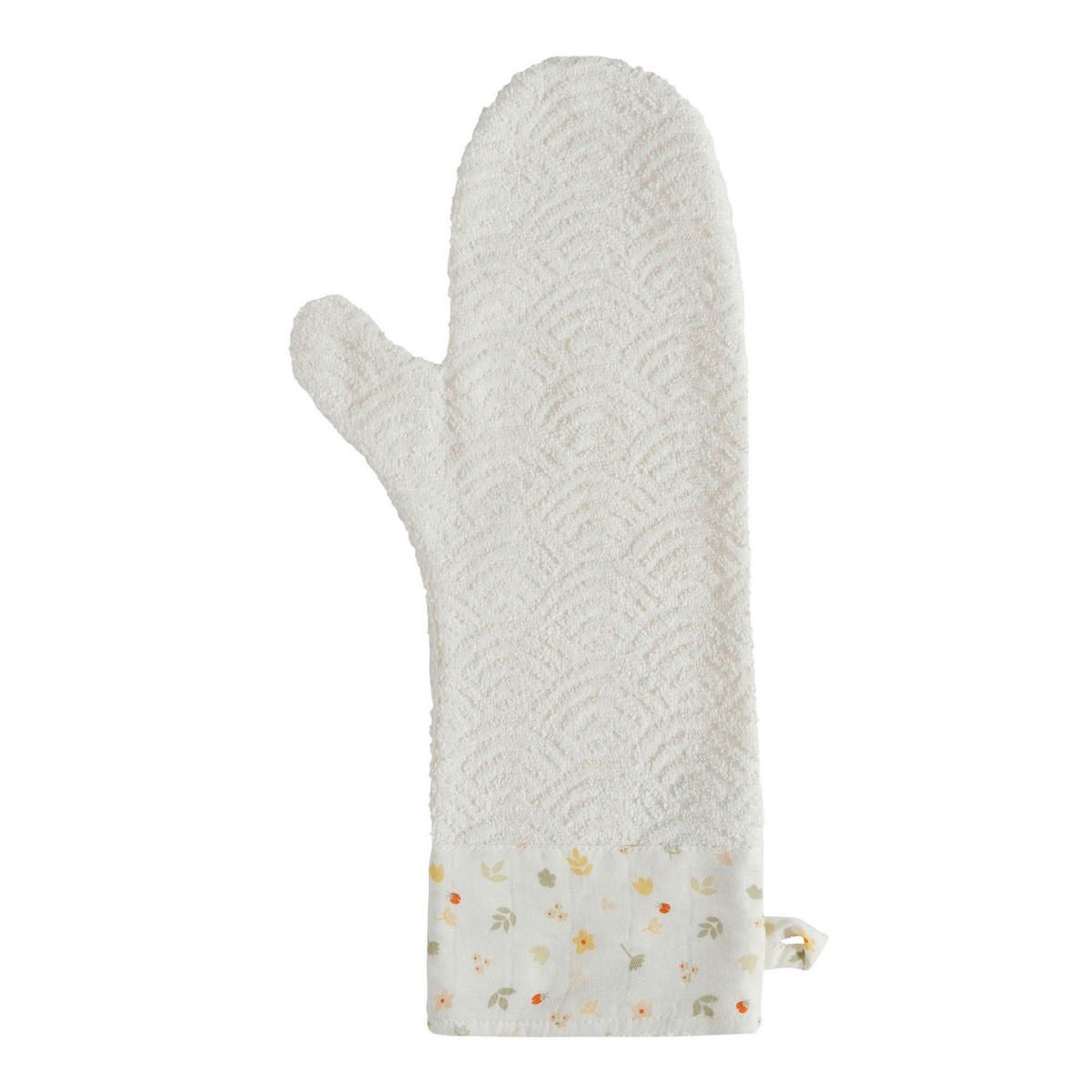 BABYWASCHHANDSCHUH   - Gelb/Weiß, Basics, Textil (43/15/0,5cm) - Bebe Jou