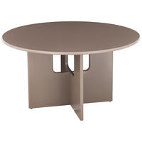 ESSTISCH 140/140/75 cm Nachbildung  Holzwerkstoff rund Braun  - Braun, Modern, Holzwerkstoff (140/140/75cm) - Livetastic