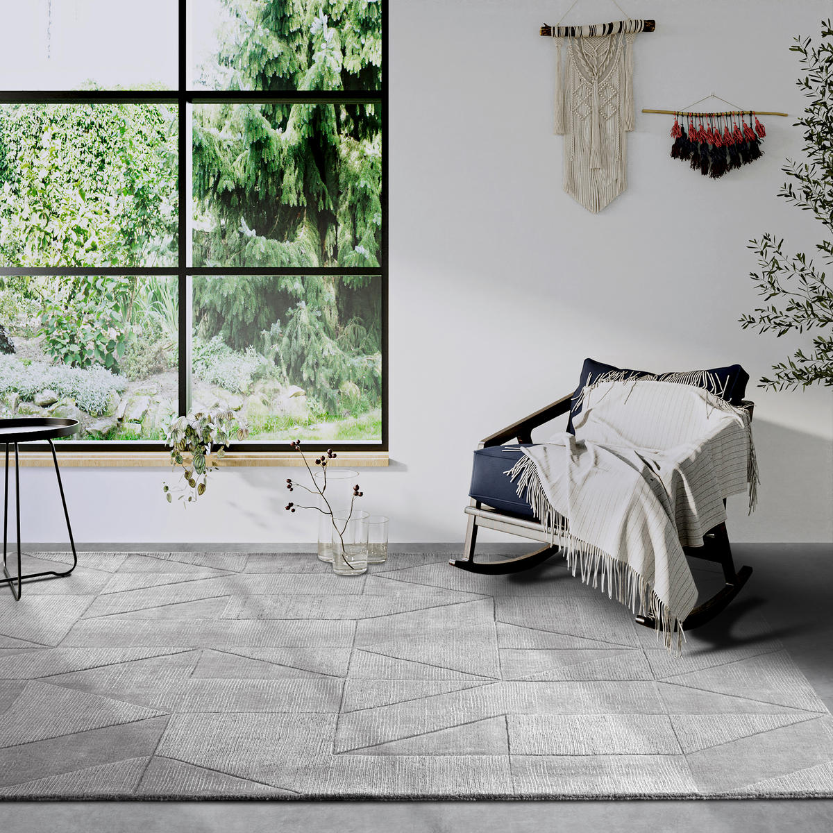 HANDWEBTEPPICH 120/170 cm Kollektion 1906 Grau  - Grau, Design, Textil (120/170cm) - Villeroy & Boch