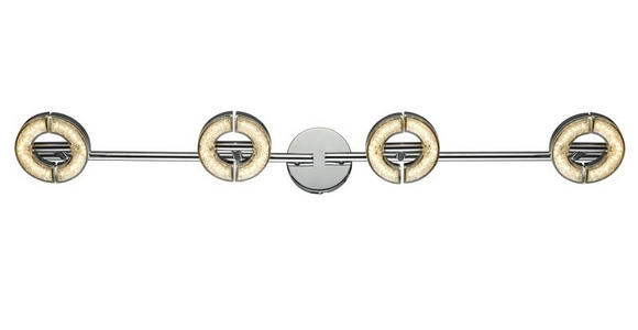 LED-STRAHLER - Weiß, Design, Kunststoff/Metall (11/78cm) - Novel