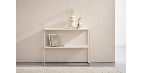 KONSOLENTISCH Kaschmir  - Kaschmir, Basics, Holzwerkstoff/Metall (99,4/32,4/79cm) - Xora