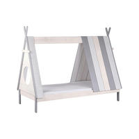 HAUSBETT Lattenrost 90/200 cm  in Grau, Weiß  - Weiß/Grau, Design, Holz/Holzwerkstoff (90/200cm) - Livetastic