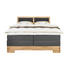BOXSPRINGBETT 140/200 cm in Anthrazit, Eichefarben, Schwarz - Eichefarben/Anthrazit, Natur, Holz/Textil (140/200cm) - Linea Natura BOXSPRINGBETT 140/200 cm in Anthrazit, Eichefarben, Schwarz - Eichefarben/Anthrazit, Natur, Holz/Textil (140/200cm) - Linea Natura