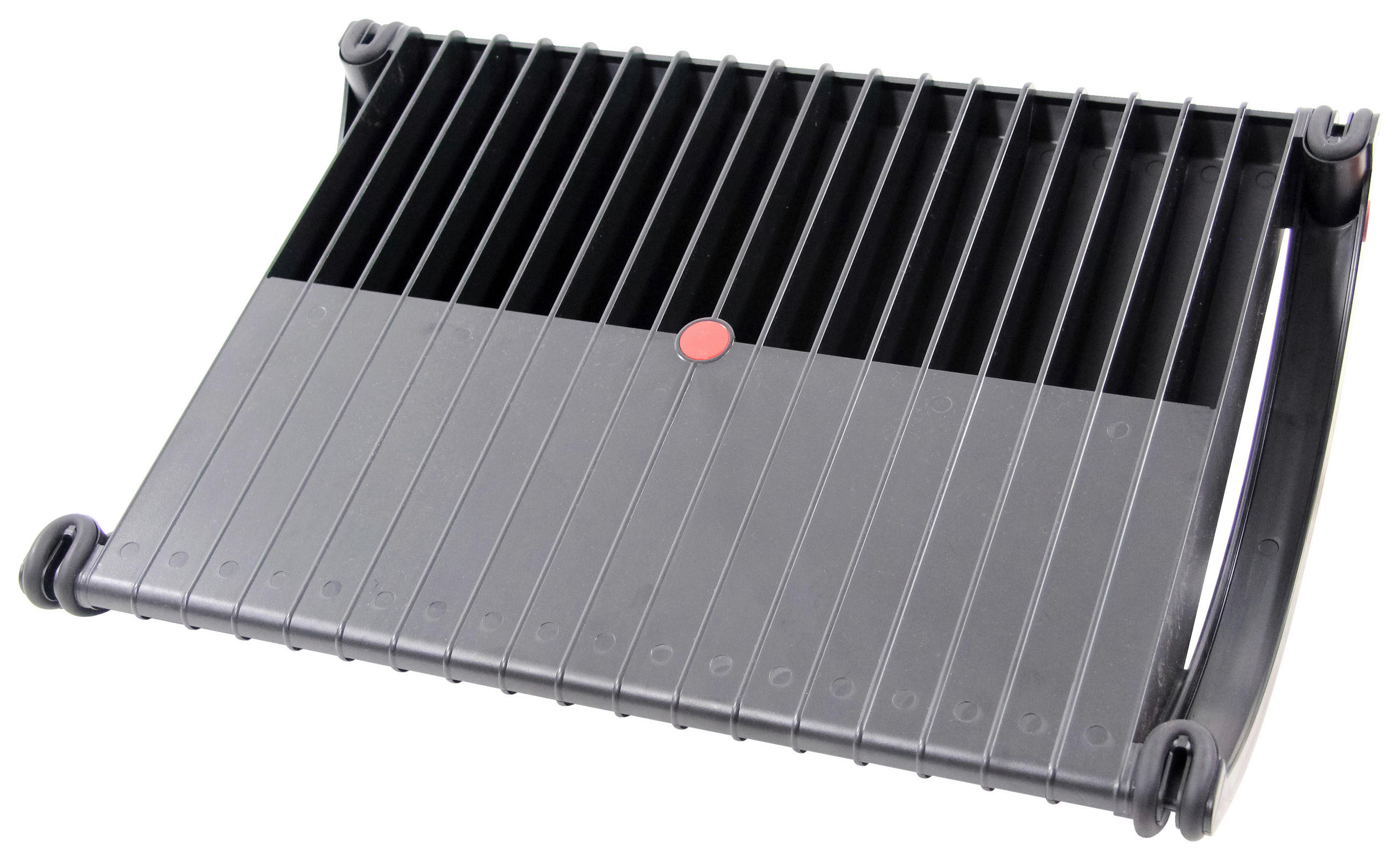 FUßSTÜTZE - Schwarz, Basics, Kunststoff (48,5/10/34,5cm) - MID.YOU