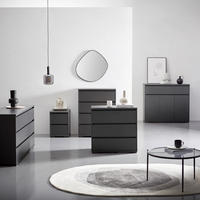 KOMMODE  in 80/79/48 cm  - Anthrazit, Design, Holzwerkstoff/Kunststoff (80/79/48cm) - Carryhome