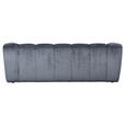 BIGSOFA Plüsch Petrol  - Petrol/Schwarz, KONVENTIONELL, Kunststoff/Textil (220/67/106cm) - Carryhome