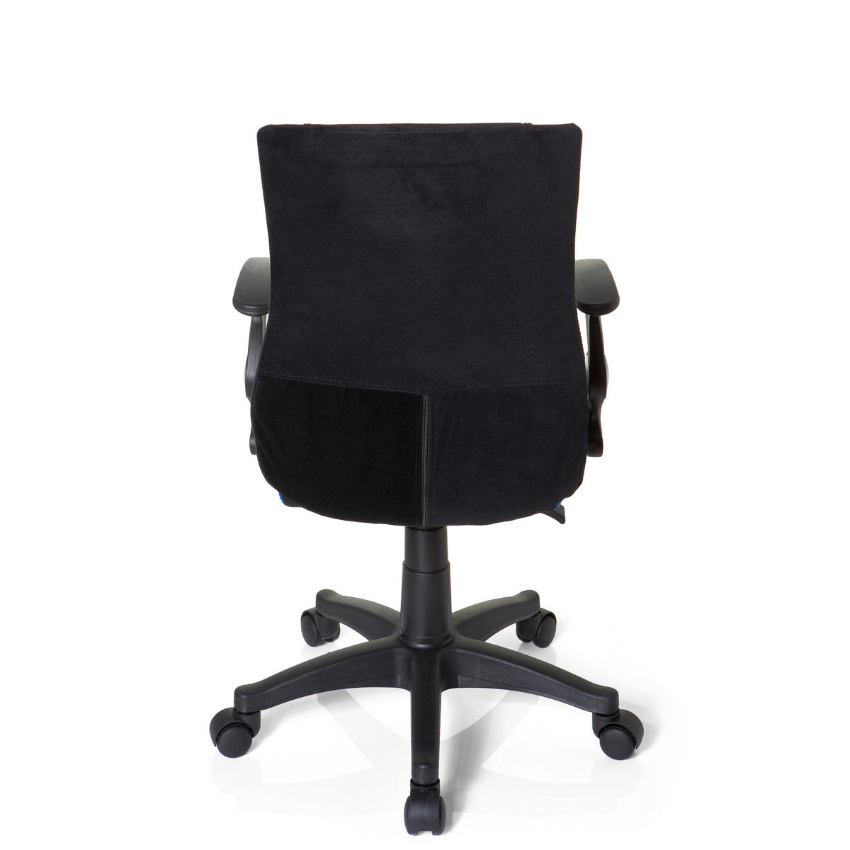OTOČNÁ ŽIDLE PRO MLÁDEŽ, modrá, černá - modrá/černá, Basics, plast (50/87-97/40cm) - MID.YOU